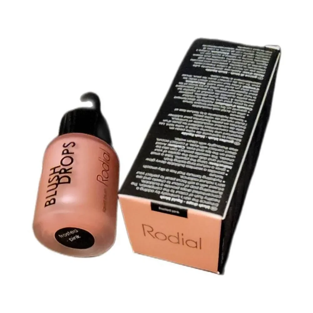 BNIB~RODIAL Blush Drops Liquid Blush in Frosted Pink~0.5 fl.oz.